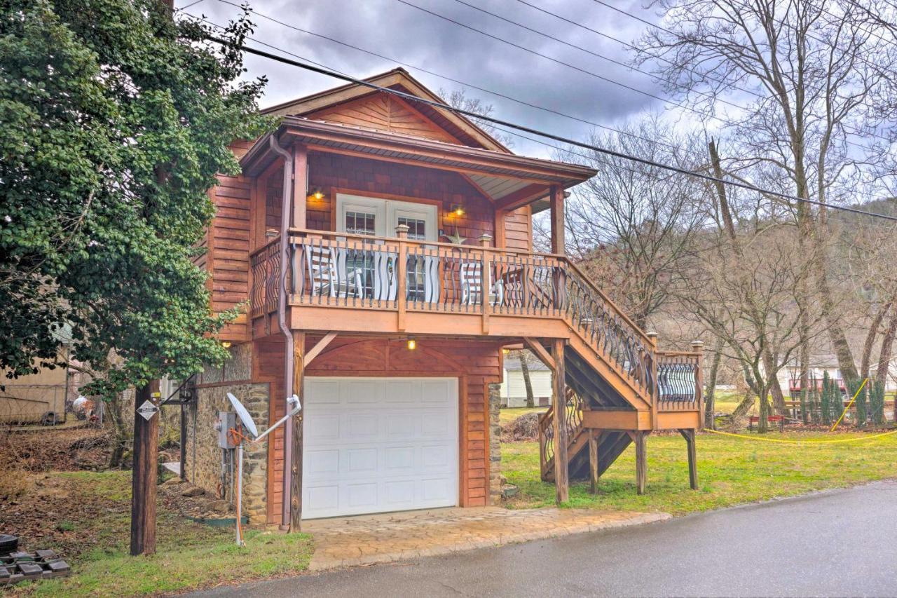 The Boat House Creekside Getaway In Hot Springs! Apartment Exterior photo